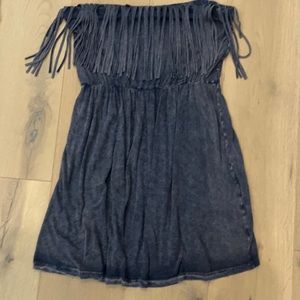 Mini fringe dress